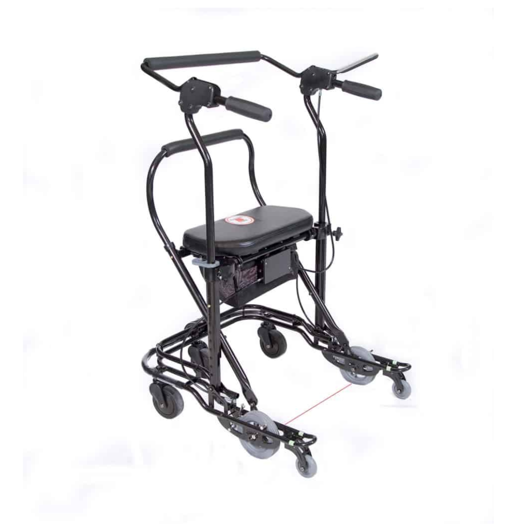In-Step Mobility U-Step 2 Foldable Walking Stabilizer with Press Down Brakes - Senior.com Walkers